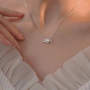 Colliers pendants Collier coeur cupid