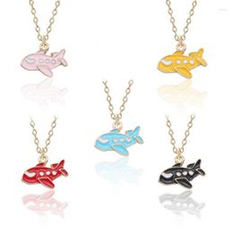 Collares pendientes lindo collar de avión para mujeres Kawaii aviones niñas moda Hip Hop Boho collares colgantes regalo de joyería de Navidad