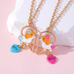 Pendentif Colliers Mignon Beagle Chien Collier Pour Femmes Filles Chiot Doggy Animal Couture BFF Amis Bijoux Copines Cadeaux 2023