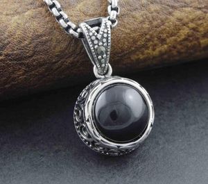 Hanger kettingen schattige zwarte onyx stenen ketting jewelweergave voor dames