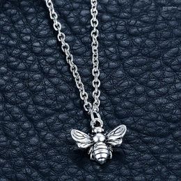 Hanger Kettingen Leuke Compacte Bijenketting Klassieke Eenvoudige Insect Lange Ketting Sieraden Cadeau Voor Vrouwen Meisje Mode Charme Choker