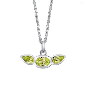 Collares con colgante, collar de cristal Grogu bonito con incrustaciones de diamantes de imitación verdes brillantes, colgante de Alien para bebé, joyería de películas para mujeres y niñas