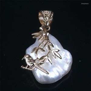 Pendentif Colliers Dainty Big Irrégulier Keshi Pearl Blanc Eau douce en vrac Parfait pour le mariage ou toute autre occasion