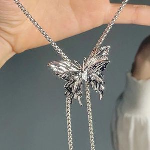 Pendentif Colliers Délicat Papillon Collier Charme Clavicule Chaîne Cordon Ras Du Cou Bijoux Cadeau De Noël Pour Femme