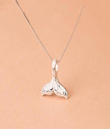 Colliers pendants Design Animal Fashion Femmes Collier baleine Tail Poisson Nautique Charme Sirène Elegant Jewelry Girls Collares4259722