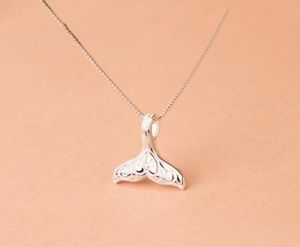 Colliers pendants Design Animal Fashion Femmes Collier baleine Tail Poisson Nautical Charmaid Sirène Elegant Bijoux Girls Collares1841008