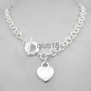 Hanger Kettingen Ontwerp Man Vrouwen Mode Ketting Hanger Ketting S925 Sterling Zilver Sleutel Terug naar hart liefde merk Hanger Bedel Met Doos x0913