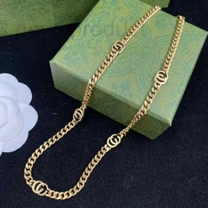 Hanger Kettingen Designer Gouden Ketting G Sieraden Mode Ketting Cadeau Heren Lange Letterkettingen Kettingen Voor Mannen Vrouwen Gouden Ketting Sieraden Party SQ1T