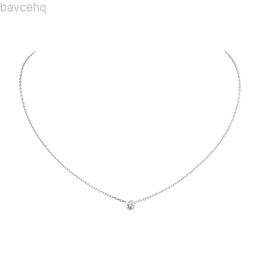 Hanger Kettingen Designer Sieraden Diamanten Legers Hanger Kettingen Diamant Damour Liefde Ketting voor Vrouwen Meisjes Collier Bijoux Femme Merk Sieraden 240302