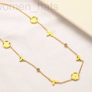 Hangertjes kettingen designer NeFading 18K vergulde luxe designer hangers Kristal Roestvrij staal Choker Halsketting Sieraden Accessoires Geschenken 1917 SISF