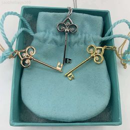 Colliers de pendentif Designer TiffanyJewelry Collier S925 Collier Key Collier Silver Crow