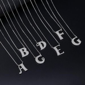 Hanger kettingen diy modebrief fijne sieraden voor vrouw kristal ketting luxe ontwerper esthetisch verjaardagscadeau aan vriendin choker