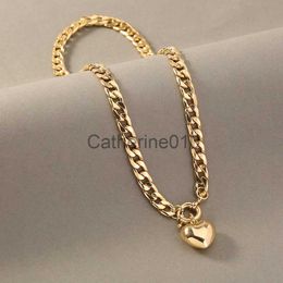 Pendentif Colliers Double Couche Conception Grande Taille Lettre D'or Coeur Papillon Pendentif Chaîne En Métal Collier pour Femmes WeddParty Bijoux Cadeau J230817