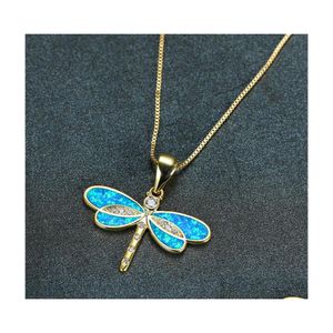 Colliers de pendentif Collier décontracté libellule pour femmes