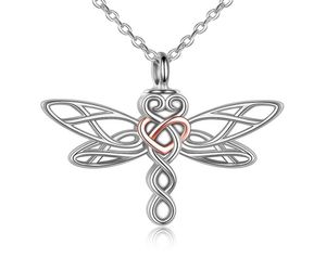 Hanger kettingen Dragonfly urn ketting voor as aandenken sieraden dames5247917