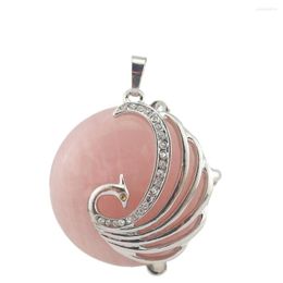 Hanger kettingen Druzy trendy sieraden mode roze kristal natuursteen kolye ony xtiger ogen met vintage gouden