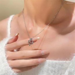 Pendentif Colliers Élégant Esthétique Collier Femme Unique Mère Enfant Amour Collier Pour Les Femmes