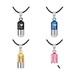 Hanger kettingen Essenti￫le olie per fles ketting best prachtig paar roestvrijstalen sieraden liefhebber gif liefde drop levering pend dhblp