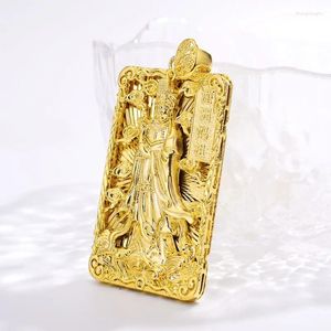 Pendentif Colliers Exquis Couleur Or Pour Hommes Anniversaire De Mariage Bijoux Délicat 3D Lucky Angel Collier Femmes Cadeaux Féminins