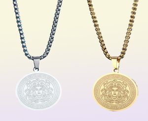 Colliers pendants Collier mythique exquis Femmes hommes Ancient Greek Symbole Bijoux en acier inoxydable Pagan Gift693899