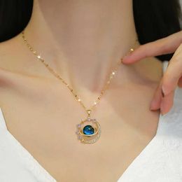 Colliers pendants exquis Starry Sky Planet clair