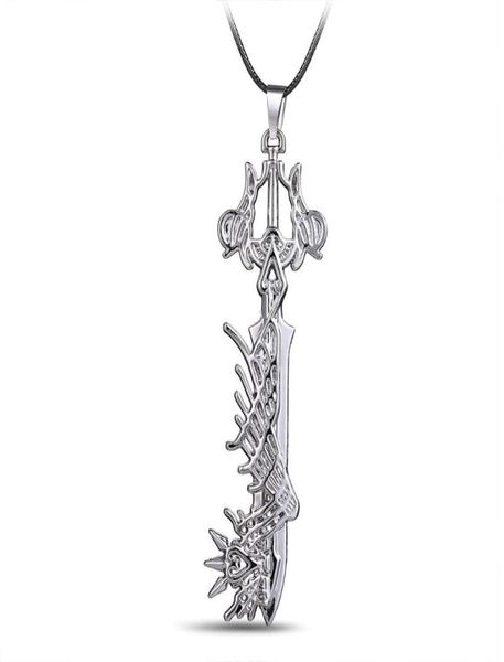 Colliers pendentifs Fans magie Bijoux Bijoux Déclaration de femmes Collier Kingdom Hearts Chain de couture Chaîne de cou Kh 3 Pendants clés Men 5067856