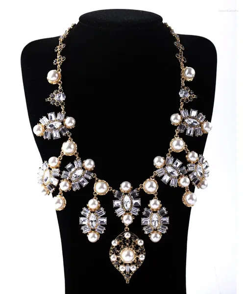 Pendentif colliers mode atmosphère brillante robe de soirée bijoux femmes pendentifs usine en gros