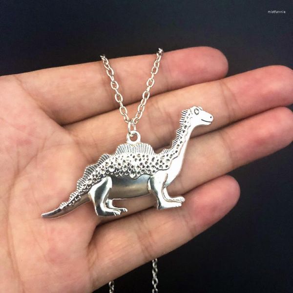 Pendentif Colliers Mode Mignon Style Punk Charme Dinosaure Animal Tour De Cou Gothique Bijoux Cadeau De Fête Pour Femmes Hommes