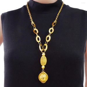 Hanger kettingen mode voor vrouwen charme klassieke lange neclace gouden kleur ketting keten juwelen accessoires