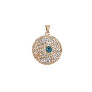 Pendentif Colliers Bijoux De Mode Horus Eye Strass Seulement Livraison Directe Pendentifs Dhazv