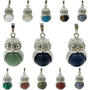 Pendentif Colliers Bijoux Fantaisie Lapis Lazuli Malachite Howlite Aventurine Jaspe Bleu Sable Goldstone Cristal Perle WFH709