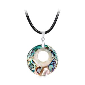 Hanger kettingen mode sieraden natuurlijke abalone shell ketting diy handgemaakte drop levering hangers dhvso