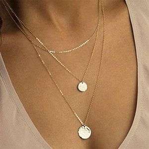 Pendentif Colliers De Mode Paillettes Multi Couche Long Bohème Collier Pour Femmes Bijoux Bijoux AccessoiresPendentif