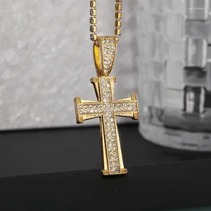 Collares colgantes de moda y creative cross cristianos collar de mujeres encanto hip-hop amuleto de joyería para hombres regalo de joyería