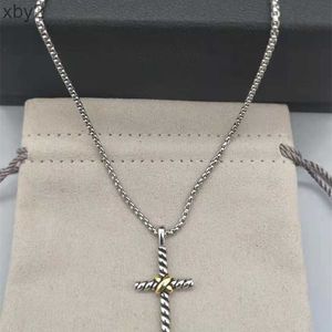 Hangertjes kettingen Modieus Heren Jesus Cross Ketting Goud 18K Verguld X Luxe Hanger Hip Hop Designer Sieraden Kettingen voor Sieraden Feest Verjaardagscadeau Heel