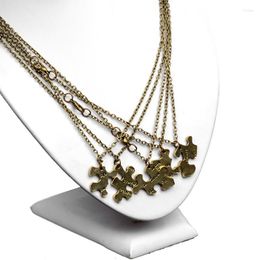 Pendentif Colliers Ami Mode Bijoux Collier Femelle Couture Irrégulière Collier Géométrique BFF Petite Amie Amitié Cadeau 2023