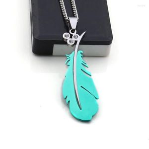 Hanger kettingen fysl roestvrij staal metaal vele kleuren veerverbinding ketting ketting klassieke stijl sieraden