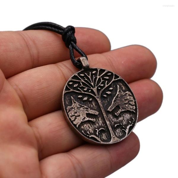 Pendentif Colliers Jeux Collier Pour Garçons Ami En Cuir Chaîne Tour De Cou Corde Mâle Pendentifs Collier En Métal