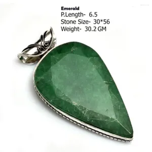 Hanger kettingen echte Ruby Emerald Ocean Jasper Agate Dentrite Opal