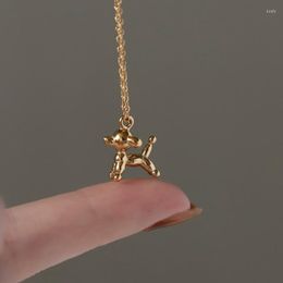 Colliers pendants fille mignon ballon chiot