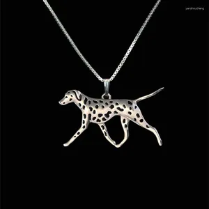 Hanger Kettingen Goud Zilver Kleur Dalmatische Ketting Hond Sieraden Vrouwen Vriend Choker