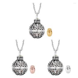 Pendentif Colliers À La Main Creux Urne Collier Souvenir Bijoux Animaux En Acier Inoxydable Pour Femmes Hommes Amis Famille Cadeau