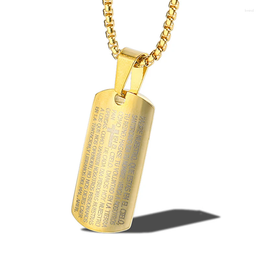 Pendentif Colliers Sainte Bible Verse Foi Prière religieuse Cadeaux bibliques Dieu m'accorde la sérénité