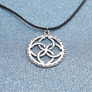 Pendentif Colliers Interlocking Circle Slavic Soul Dieu Runes Collier Mariage Famille Complices Infinity Coller Pour Hommes De Luxe