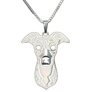 Colliers pendants Italien Greyhound Dog Animal Charm Année Gift For Lovers Women Jewelry214r