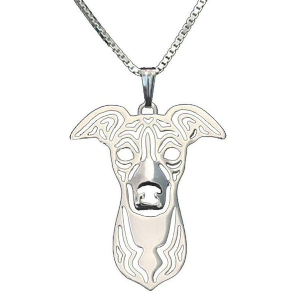 Pendentif Colliers Italien Greyhound Chien Charme Animal Année Cadeaux Pour Les Amoureux Femmes Bijoux312T