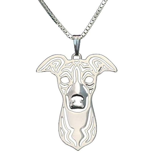 Pendentif Colliers Italien Greyhound Chien Charme Animal Année Cadeaux Pour Les Amoureux Femmes Bijoux219Y