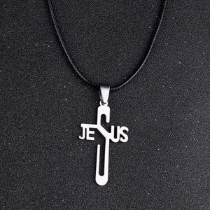 Colliers pendants Jésus croix et collier pour hommes
