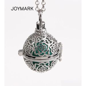 Pendentif Colliers Joymark 5Pcslot Rose Fleur Creuse Cage Carillon Mexicain Boîte Magique Musique Son Bell Ball Femmes Grossesse Hcpn53525688 Dhjiq