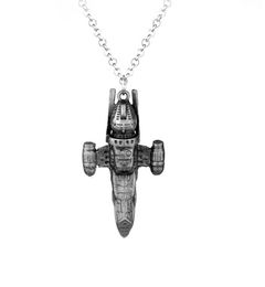 Pendentif Colliers Julie War Star Firefly Serenity HD Space Ship Modèle Argent Zinc Alliage Pour Femmes Hommes Bijoux Colar Feminino9642603